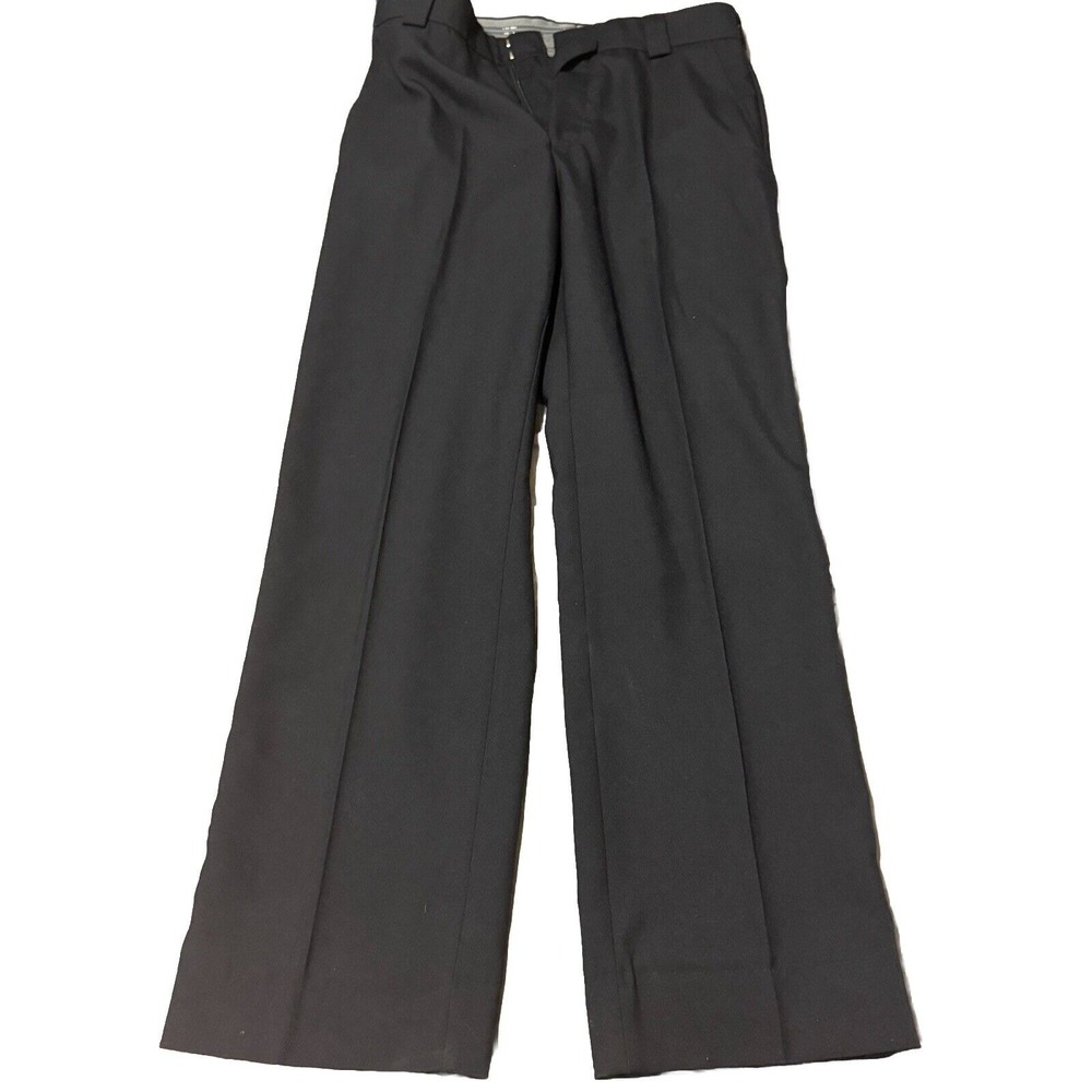 NWOT BLAUER 8560 Men's 4 POCKET WOOL BLEND PANTS‎ DARK NAVY Size 33 Regular